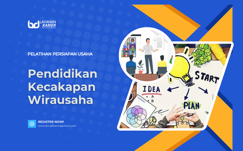 Paket Pelatihan Pendidikan Kecakapan Wirausaha